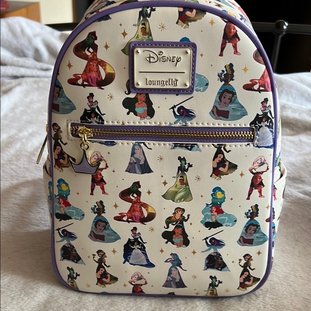 Loungefly Disney Princess & Villains Mini Backpack – Limited Edition